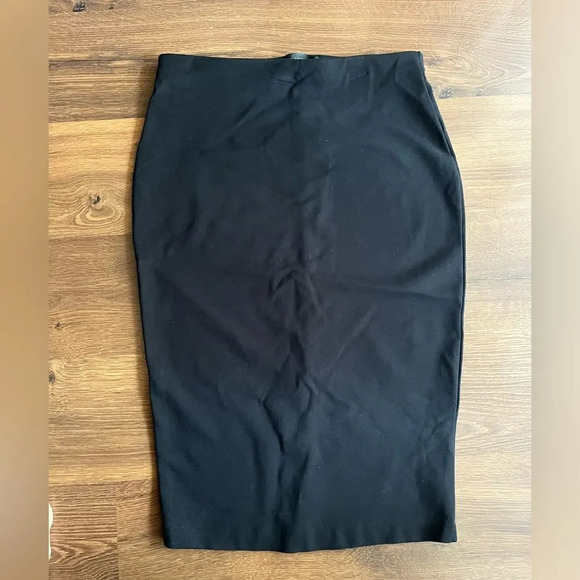 Pink Tartan Black Pencil Skirt - Picture 6 of 7